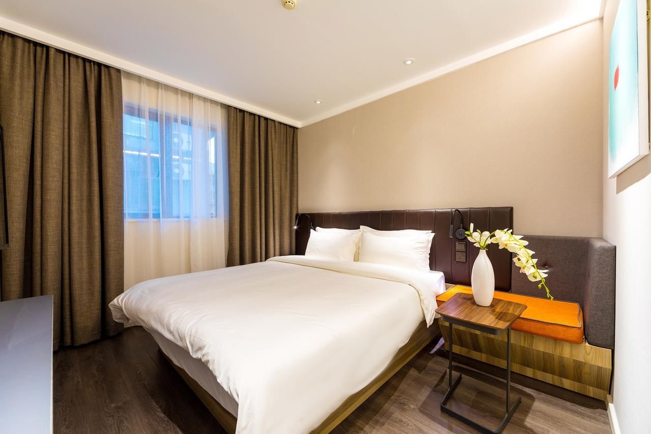 Hanting Premium Hotel Shanghai Dapu Bridge Riyueguang Shopping Mall المظهر الخارجي الصورة