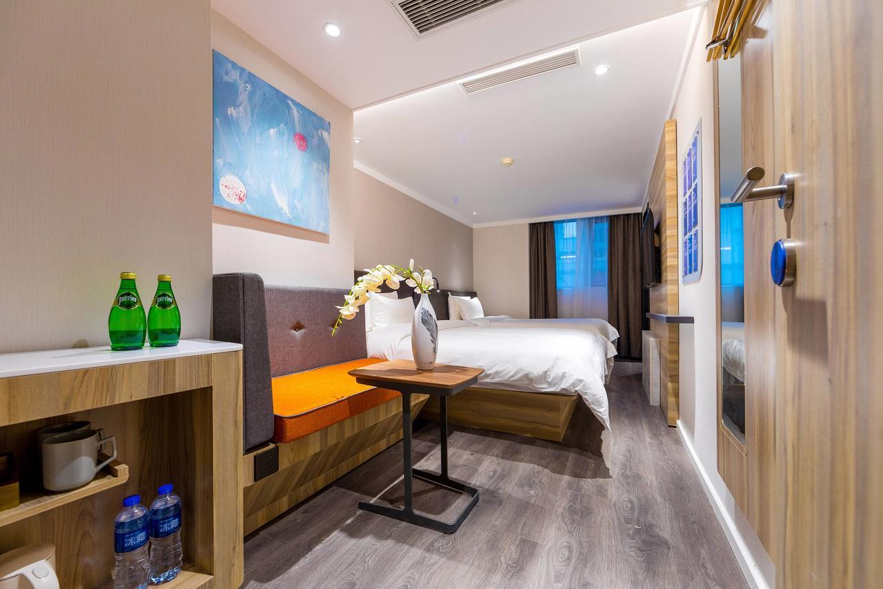 Hanting Premium Hotel Shanghai Dapu Bridge Riyueguang Shopping Mall المظهر الخارجي الصورة