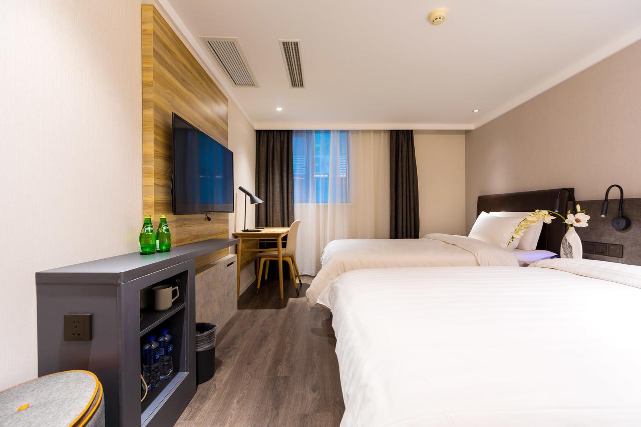 Hanting Premium Hotel Shanghai Dapu Bridge Riyueguang Shopping Mall المظهر الخارجي الصورة